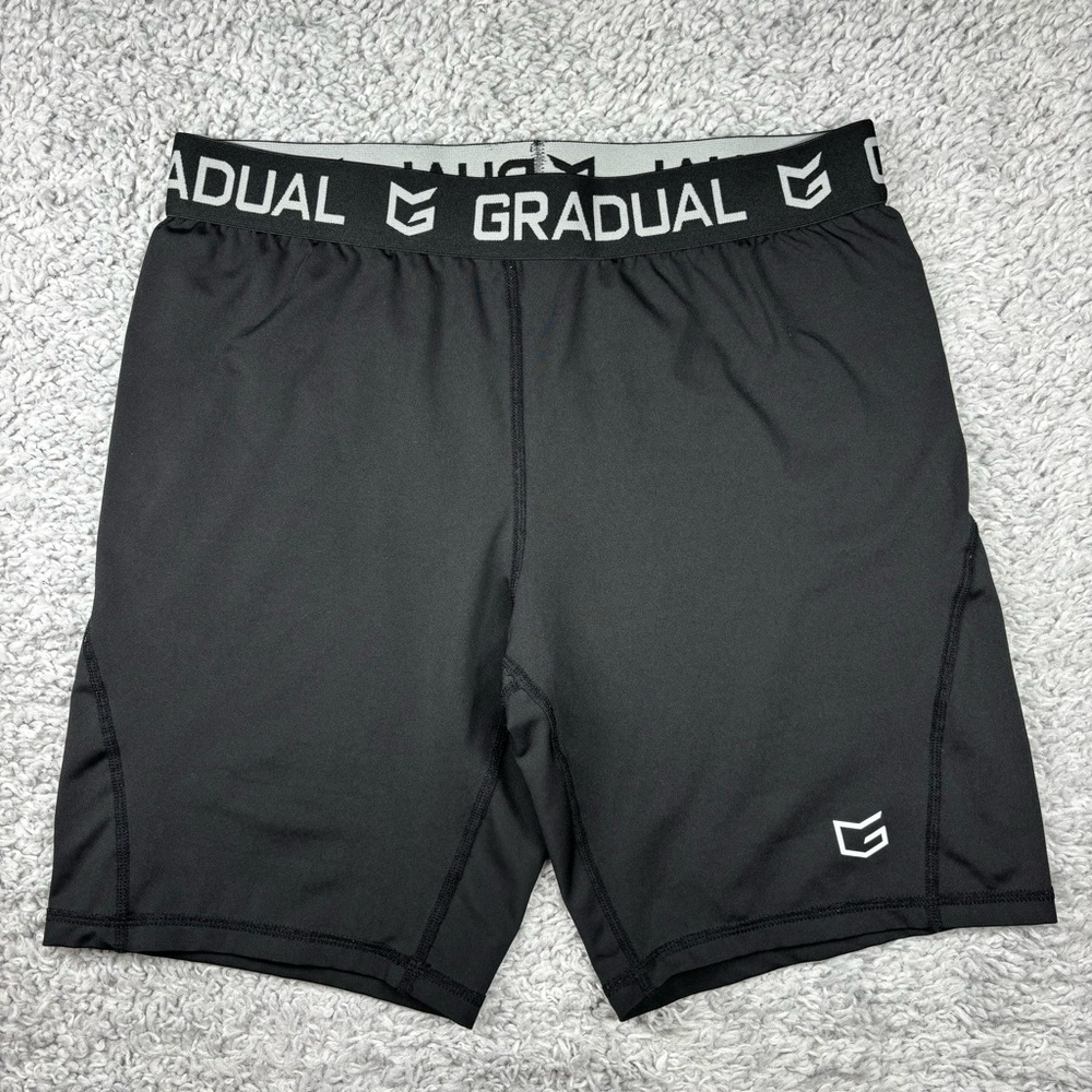 Gradual Shorts Mens Extra Large Compression Spandex Stretch Layering Activewear
